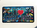 COSTA RICA PURA VIDA CENTRAL AMERICA LICENSE PLATE CRLP 1