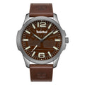 Timberland Men's Analog Watch With Brown Leather Band TDWGA9009401