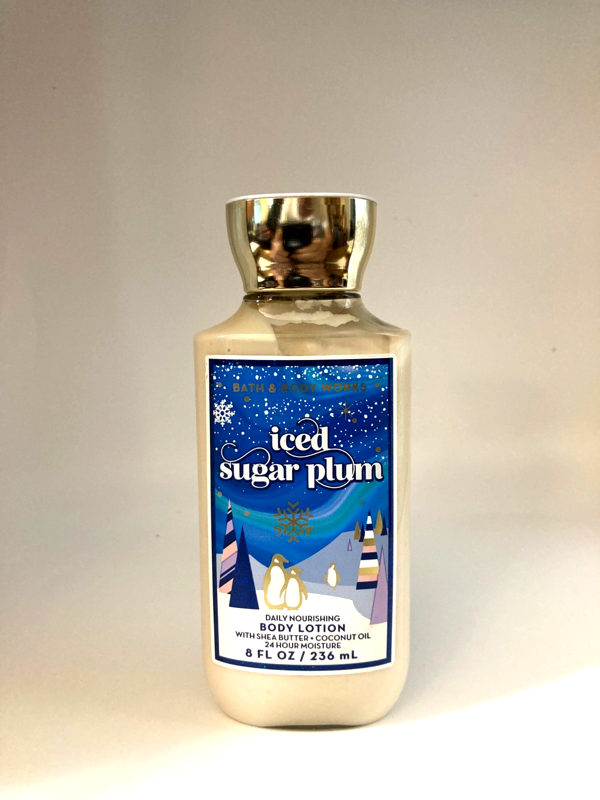 Bath and Body Works Iced Sugar Plum Body Lotion 8 fl oz /236mL * NEW *