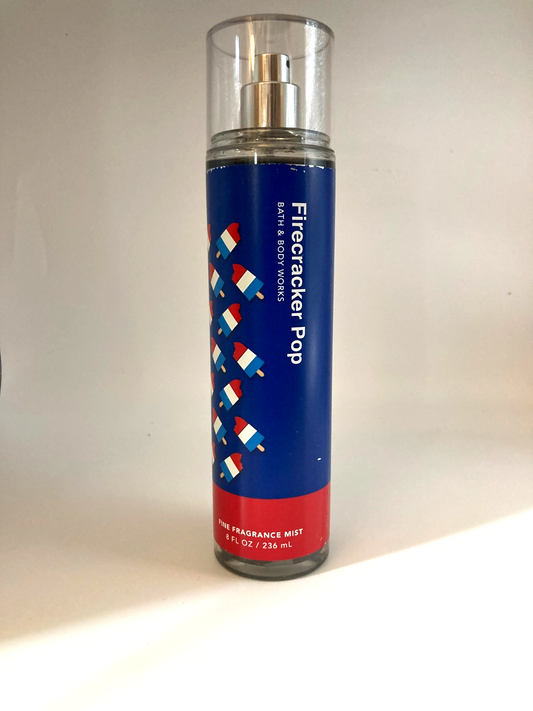 Bath & Body Works Firecracker Pop Fine Fragrance Mist Spray 8oz