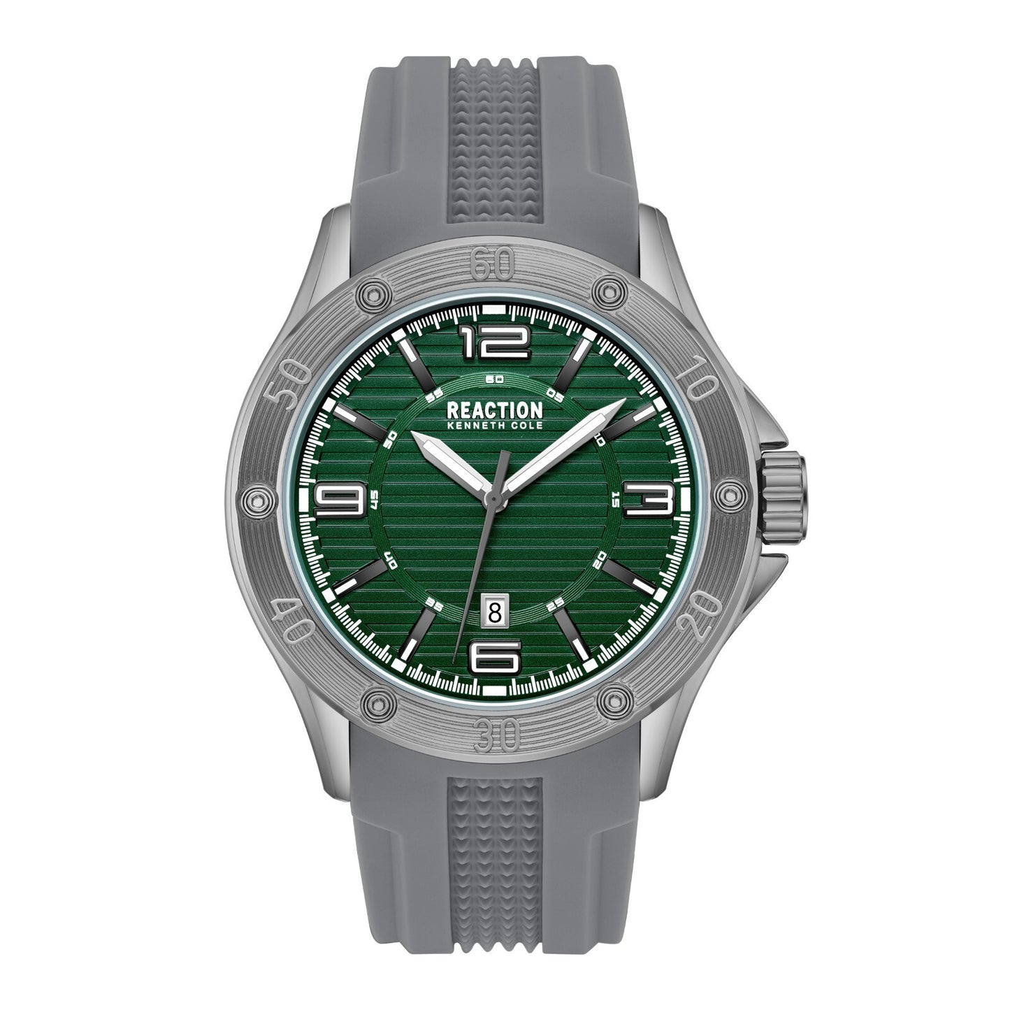 Kenneth Cole Reaction Men's Analog Watch With Silicone Strap KRWGN7004704