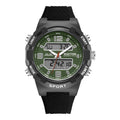 Kenneth Cole Reaction Men's Analog Digital Watch Silicone Strap KRWGP2189201