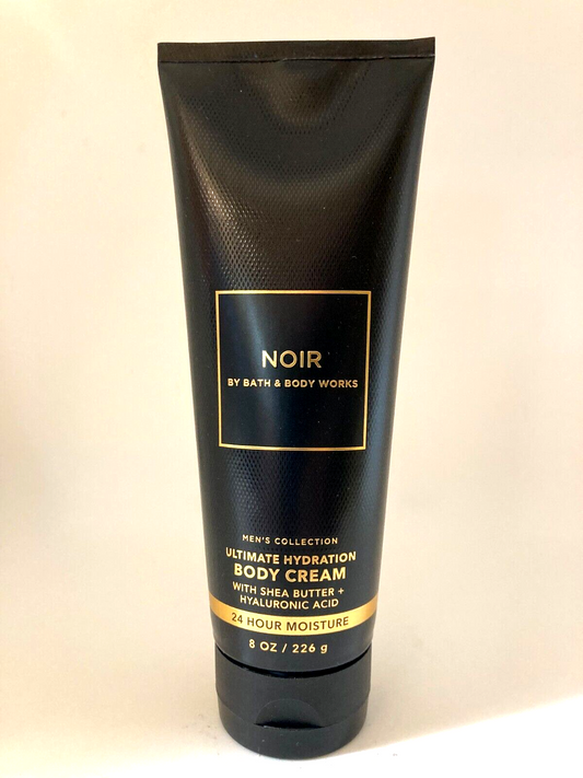 BATH & BODY WORKS NOIR MEN'S COLLECTION BODY CREAM 8 OZ