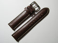 26mm Hadley-Roma MS906 Mens Brown Leather Watch Band Strap