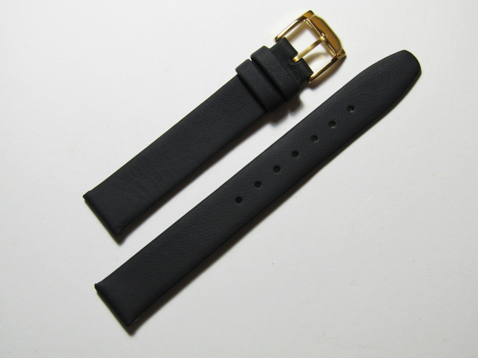 17mm Hadley Roma Genuine Leather Watch Band MS976 fits for Movado Watch
