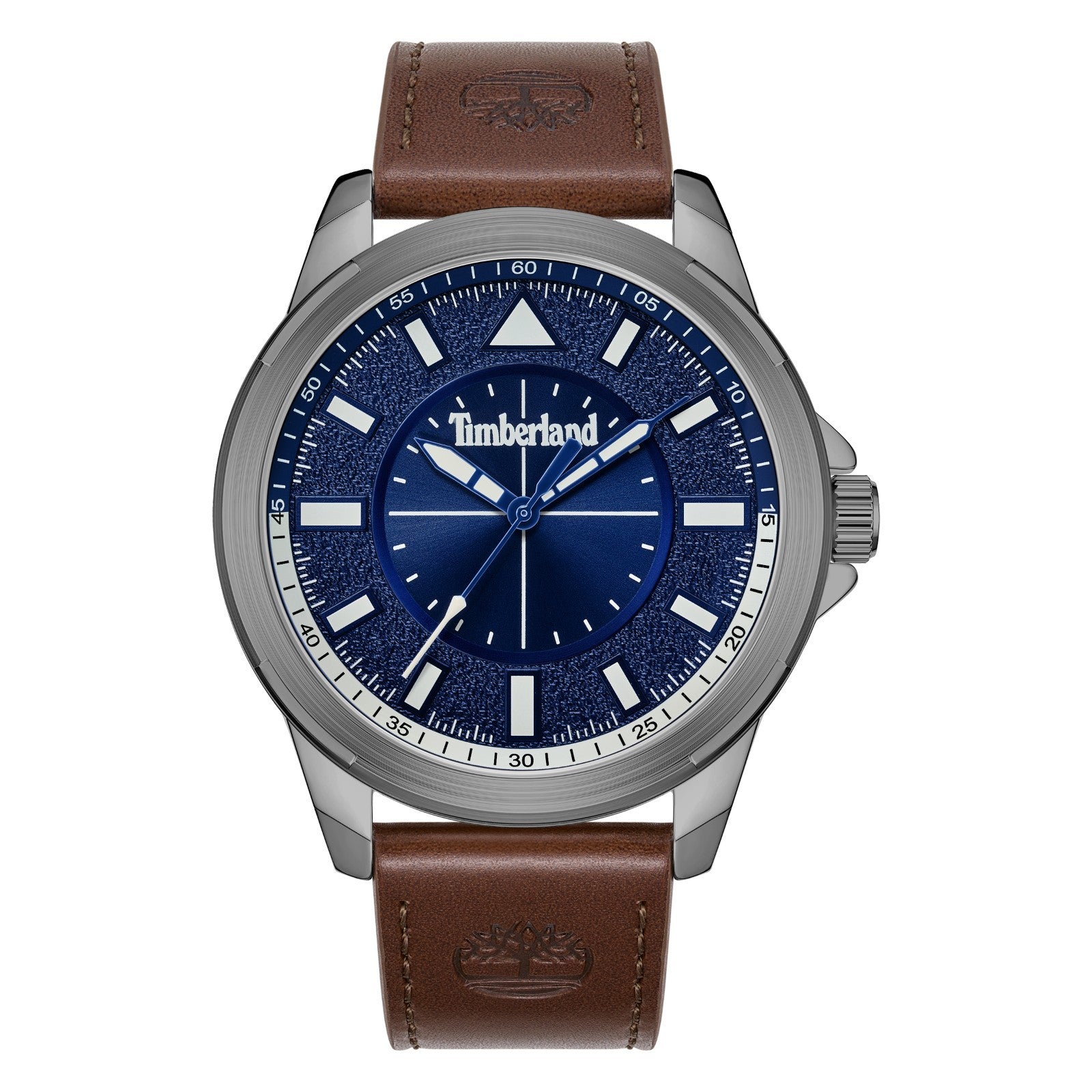 Timberland Men's Analog Watch With Brown Leather Band TDWGA9008302