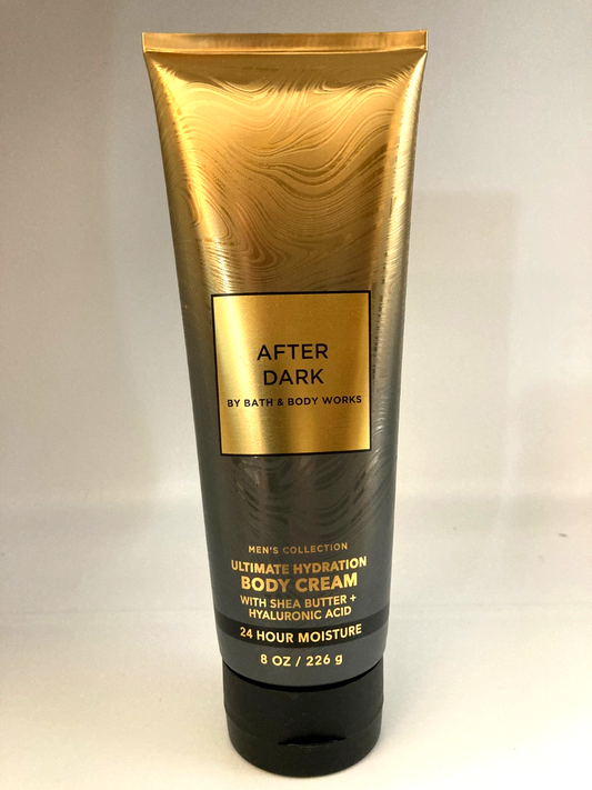 BATH & BODY WORKS AFTER DARK MEN'S COLLECTION BODY CREAM 8 OZ