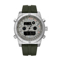 Kenneth Cole Reaction Men's Analog Digital Watch Silicone Strap KRWGP2183403