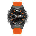 Kenneth Cole Reaction Men's Analog Digital Watch Silicone Strap KRWGP2189302